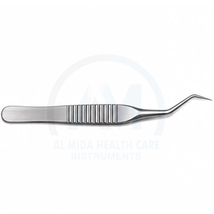Al Mida Healthcare Dental Class I Surgical Tweezers Stainless Steel Gold Tip CE Certified ISO13485 Certified Lifetime Warranty - Product Image 3