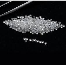 Exclusivo Lote Mixto de Diamantes Sueltos Redondos Pequeños Tipo Estrella Melee SI1 GH Blancos de 1.25mm-2.80mm (0.01-0.08 ct) que Pasan la Prueba del Detector, de RaaMaa - Product Image 2