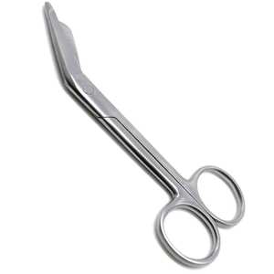 Ciseaux médicaux courbés en acier inoxydable Dentavex, ciseaux à pansements, ciseaux de traumatologie, certifiés CE, classe I, instrument de chirurgie générale - Product Image 3
