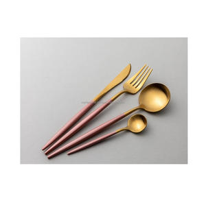 Ensemble de couverts en acier inoxydable écologique poli miroir élégant, cuillères à dîner, fourchettes, couteaux pour la maison, le restaurant et les fêtes - Product Image 2