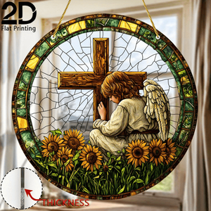 CIFbuy Acchiappasole in Cristallo Acrilico 8x8 Pollici, Ornamento da Appendere per Finestre e Giardini, Decorazione per la Casa, TikTok, per Servizio di Ritiro Temu, Regalo - Product Image 5