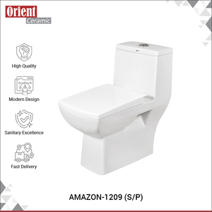 Vente en gros de sanitaires de qualité standard, nouveau design, fabriqués en Inde, WC monobloc à poser au sol pour usage domestique - Product Image 2
