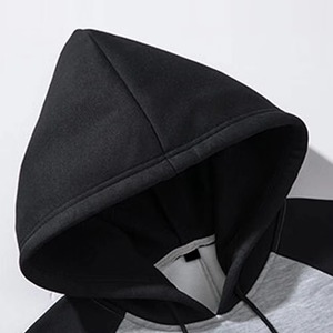Sweat-shirts surdimensionnés de haute qualité pour hommes, logo personnalisé, pull-over uni, grande taille, vêtements décontractés en coton, sweat-shirts pour hommes en vente - Product Image 3