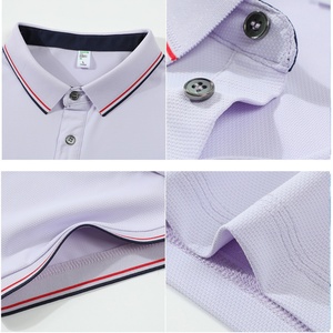 Camiseta Polo de Manga Corta para Hombre al por Mayor, Producción OEM |   Camisa de Golf Personalizada con Cuello Tipo Tipping, Directo de Fábrica - Product Image 2