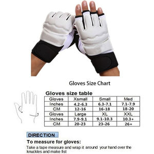 Guantes Ajustables de Medio Dedo para MMA Fazn Best – Cómodos Guantes de Sparring con Soporte para Muñeca, Ideales para Cross Training - Product Image 6