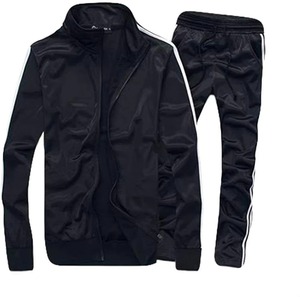 Ensembles de survêtements pour hommes, ensembles de survêtements décontractés pour hommes, ensembles de survêtements avec veste et pantalon, tenue en 2 pièces - Product Image 4