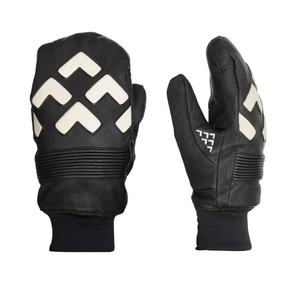 Gants de ski à mitaines d'hiver en cuir de chèvre fabricants directs en usine Gants de mitaines de snowboard de conception personnalisée de la meilleure qualité - Product Image 1