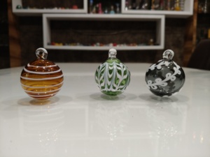 ลูกบอลแก้วตกแต่งลายฉลุแบบแขวน ดีไซน์อาร์ตเดโค คุณภาพสูง สำหรับตกแต่งบ้านในเทศกาลอีสเตอร์ ทำด้วยมือ - Product Image 2