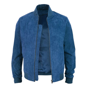 Premium Men's Vintage Winter <b>Leather</b> <b>Jacket</b> Thick <b>Leather</b> Stand Collar Embroidered Crocheted Weaving Technics Windproof - Product Image 1