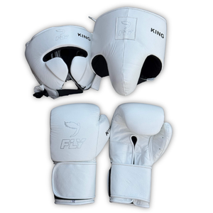 Équipement d'entraînement de kickboxing de haute qualité, très vendu, ensemble premium en cuir de vachette, sur mesure, ensemble de boxe thaïlandaise - Product Image 3