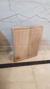 Polished End Grain Beech Wood Cutting Board Thick Butcher <b>Block</b> Chopping Board for Kitchen Wood Crafts <b>Wooden</b> Boxes Wall Signs - Product Image 4