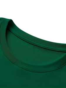 Camiseta de nuevo diseño para hombre, 100% algodón, camiseta de verano, logotipo de marca personalizable, corte ajustado, tejido transpirable, diseño estampado - Product Image 4