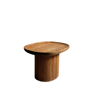 Latest <b>Round</b> <b>Wooden</b> <b>Coffee</b> <b>Table</b> With Tapered Base Handmade Midcentury Living Room Furniture Customized Side <b>Table</b> - Product Image 2