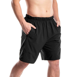 Pantalones Cortos Deportivos Personalizados para Hombre, Transpirables, 100% Poliéster, con Estampado Abstracto de Llamas, Cierre con Cordón, para Gimnasio, Fitness, Entrenamiento, Tenis - Product Image 1
