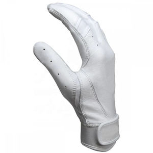 Nouvelles gants de frappeur de baseball en cuir personnalisés, respirants, en tissu non tissé, fermeture auto-agrippante, haute qualité, directement de l'usine - Product Image 4