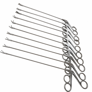 Juego de Instrumentos Laparoscópicos Premium Reutilizables de Acero Inoxidable, Kit de Tijeras y Pinzas para Cirugía Mínimamente Invasiva, con Certificación CE - Product Image 1