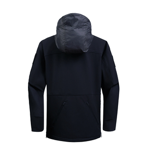 เสื้อแจ็คเก็ตกันลมบุผ้าแบบมีซิปสำหรับผู้ชายและผู้หญิง คอตั้ง กันน้ำ เป็นมิตรกับสิ่งแวดล้อม ผลิตจากโรงงานขายส่ง - Product Image 3