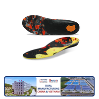 Semelles orthopédiques ergonomiques personnalisées avec logo pour hommes, soutien de la voûte plantaire, randonnée en plein air, soulagement de la douleur au talon