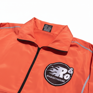 Ensemble de survêtement court pour homme en nylon avec passepoil contrastant, coupe-vent, deux pièces, streetwear, vêtements de sport, léger, résistant à l'eau - Product Image 4