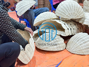 Juego de 2 organizadores colgantes de almacenamiento, proveedor directo de fábrica, ecológicos, al por mayor, cestas de pared de ratán natural para habitación infantil - Product Image 4