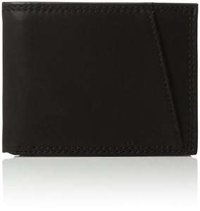 Men's Vintage Real Leather <b>RFID</b> <b>Blocking</b> Slim Bifold <b>Wallet</b> Short Length with Cover Closure and Credit Card Pocket <b>Wallet</b> - Product Image 6