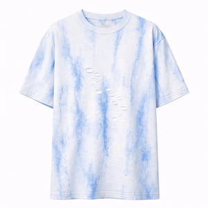 T-shirt oversize tie-dye pour homme, 220 g/m², streetwear, coton, fournisseur OEM, marque privée - Product Image 2
