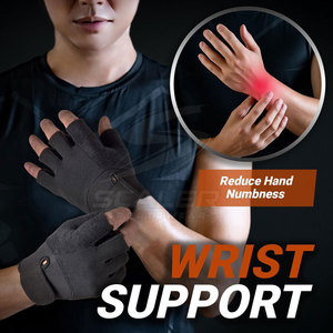 Professional Neoprene Half Finger Gym <b>Gloves</b> with Lace-Up Closure for Fitness <b>Training</b> Strength Conditioning Performance Support - Product Image 4