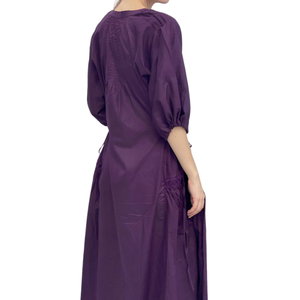 Nuevo Diseño, Vestidos Casuales Transpirables para Mujer, Cuello en V, Color Sólido, Tallas Grandes, Logotipo y Colores Personalizables - Product Image 2