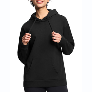 Hoodie Femme Tricoté Respirant Écologique à Épaules Tombantes pour Usage Extérieur – Style Décontracté Streetwear à Prix Abordable - Product Image 4