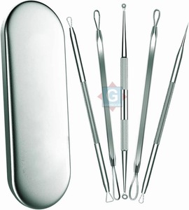 Kit de pinces à épiler pour l'acné en acier inoxydable, outils de beauté à usage domestique, élimination des points noirs, soin du visage - Product Image 3