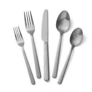 Zwilling Edelstahl Besteckset 5-teilig - Premium Silbernes Tafelbesteck Set Löffel Gabel Messer Essbesteck Set - Product Image 2