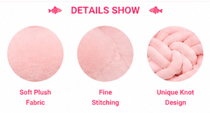 Coussin en peluche décoratif en forme de boule, doux et mignon, pour canapé, lit, cadeau pour enfants, vente en gros OEM - Product Image 3