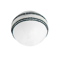 Pelota de críquet de cuero de alta calidad con costuras resistentes para entrenamiento en interiores y exteriores, para entrenadores y críquet escolar
