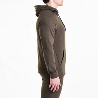 Hoodie Gym Pria Untuk Latihan Musim Dingin, Fitness, OEM, Ukuran Dapat Disesuaikan, 2026, Pullover, Solid, Ramah Lingkungan, Cepat Kering