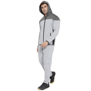 Survêtements de jogging légers pour hommes, deux pièces, unis, avec fermeture éclair, haute qualité, prix de gros, personnalisables avec logo, pour l'hiver - Product Image 5