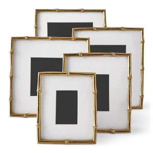 Classic Metal Picture <b>Frame</b> With Smooth Polished Surface For Family Memories Wedding Photos And Decorative Wall Display - Product Image 1