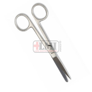 Ciseaux droits en acier inoxydable chirurgical, à pointe arrondie et tranchante, 14,5 cm, pour coupes fines, fourniture directe usine - Product Image 5