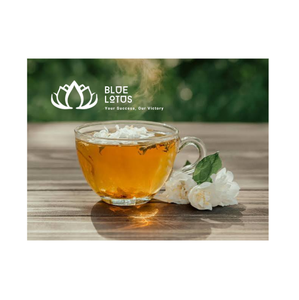 Loto Azul Vietnam, Capullos de Flor de Jazmín Secos, Tallo Verde, Blanco, Ha Giang, 24 Meses de Vida Útil, Decoración para Eventos, Centro de Mesa, Dylan Vu - Product Image 1