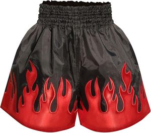 Pantalones Cortos de Muay Thai, Pantalones Cortos de Boxeo con Logotipo Frontal, Transpirables, de Secado Rápido, de Spandex/Poliéster, Pantalones Cortos de Grappling - Product Image 4