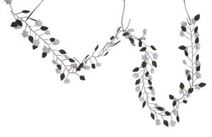 พวงมาลัยดอกไม้โลหะตกแต่งภายนอกสำหรับคริสต์มาส  แบบแขวน  เป็นมิตรกับสิ่งแวดล้อม  ของตกแต่งงานปาร์ตี้  พร้อมขนาดที่ปรับแต่งได้ - Product Image 2