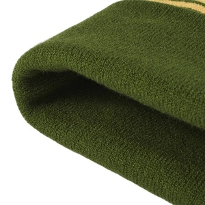 Gorro de invierno unisex al por mayor con diseño de puño único, gorro con logotipo personalizado tejido con piel colorida para mujer - Product Image 2