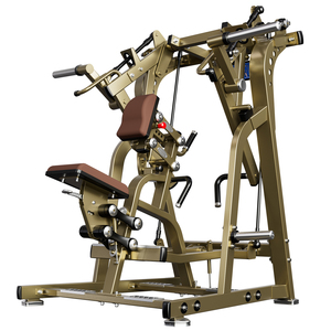 Máquina de remo sentado con carga de placas <span class=keywords><strong>para</strong></span> <span class=keywords><strong>espalda</strong></span>, equipo de fitness comercial - Product Image 1