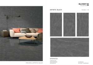 Azulejo de Porcelana Royal Glossy 600x1200, Formato Grande, Superficie Pulida Premium, para Paredes y Pisos, Uso en Interiores y Exteriores - Product Image 5