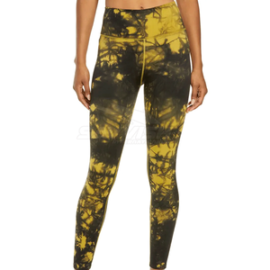 Customized High Quality <b>Women</b> <b>Legging</b> Elastic Waist Print Latest Design Lightweight Breathable Eco-Friendly Pants Wholesale Rate - Product Image 2