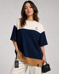 Camiseta de Mujer 100% Algodón, Nueva Colección 2026, Superventas, Manga Corta, Corte Holgado, Color Sólido, Ropa de Verano - Product Image 1