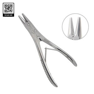 Pince à plier manuelle à bout plat, qualité supérieure, acier inoxydable de qualité chirurgicale, réutilisable, autoclavable, ISO13485 - Product Image 5