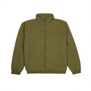 Custom Winter Casual Solid Nylon Tracksuit <b>Set</b> for Men Lightweight <b>Waterproof</b> Breathable Sports Training Track Suit Custom - Product Image 1