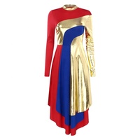 Robes de danse liturgique pour femmes Robe de danse d'entraînement Costumes de danse lyrique Fabricant