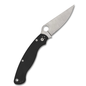 Navajas Plegables con Mango Negro, Hoja de Acero Inoxidable con Acabado Satinado, Orificio de Apertura con el Pulgar, Agarre Ergonómico, Clip de Bolsillo y para Actividades al Aire Libre - Product Image 3