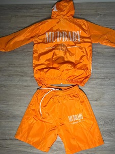 Custom Summer Solid Windbreaker Short <b>Set</b> for Men Casual Wholesale Customizable Tracksuit Hoodie-Street wear - Product Image 2